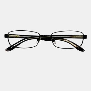 Ray-Ban RB858 Eyeglasses 11017 Titanium Black Polished 52-18-140 Frames Only
